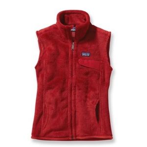 Patagonia Women’s Fleece Re-Tool Red Vest